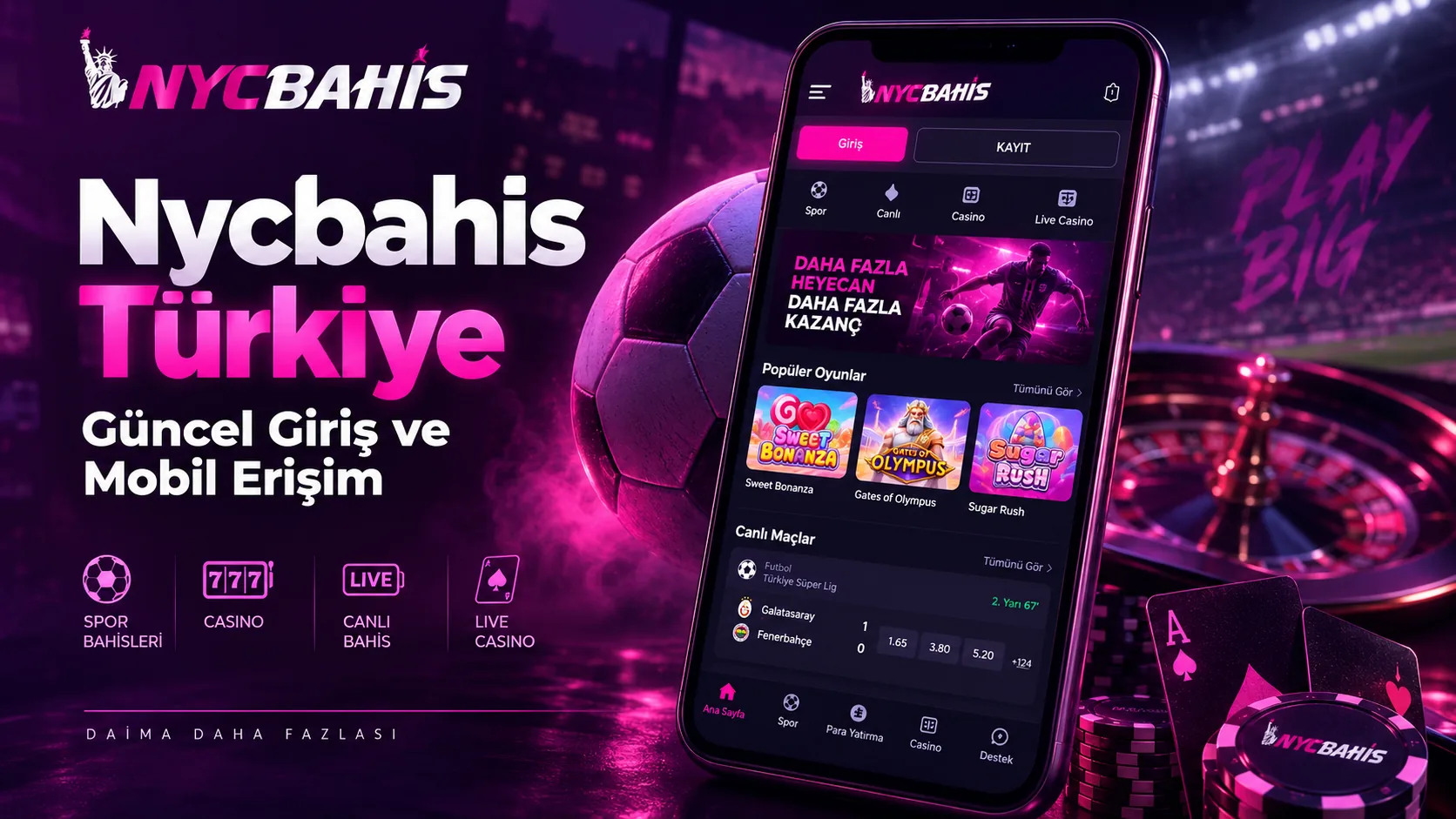 Nycbahis güncel giriş ve mobil erişim